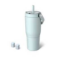 BrüMate Resa 25oz 100% Leakproof Insulated Travel Tumbler + Magnetic Straw Cover 2-Pack Bundle | Cup-Holder Friendly Insulat...
