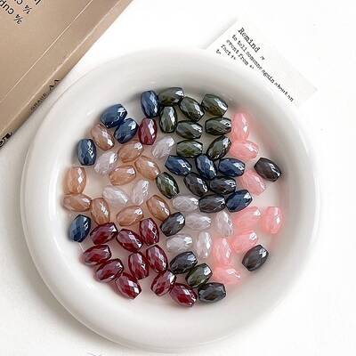 Opaque Acrylic Beads