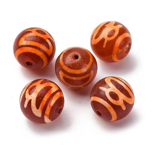 Tibetan Style dZi Beads