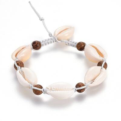 Nylon Cord Braided Bead Bracelets
