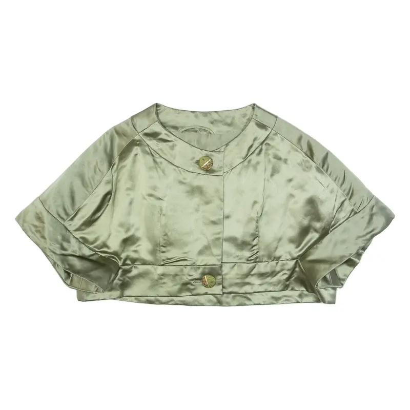 Womens Blouse Green M