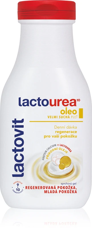 Lactovit LactoUrea Oleo Regenerating shower gel for very dry skin - 300ml