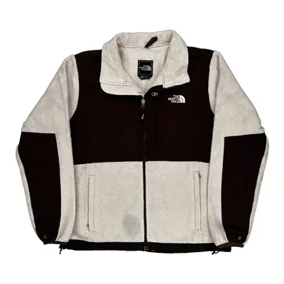 Denali The North Face Fleece Jacket - Large Cream Polyester