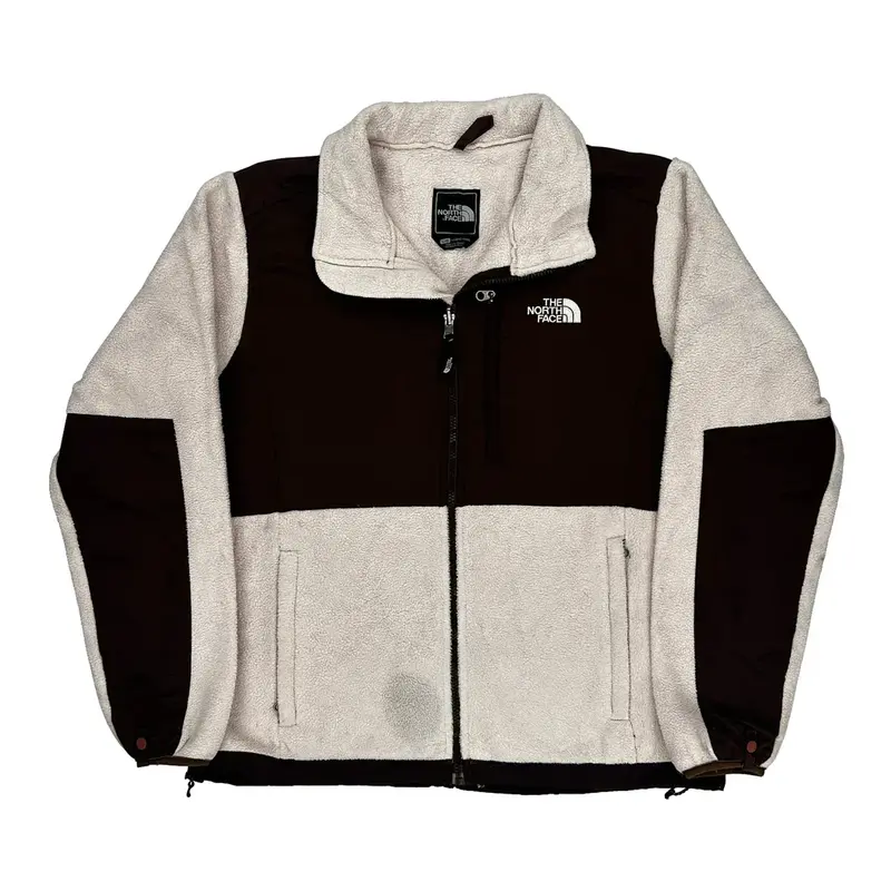 Denali The North Face Fleece Jacket - Large Cream Polyester