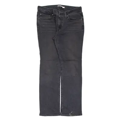LEVI'S Superlow Womens Jeans Black Slim Bootcut Charcoal Wash W30 L30