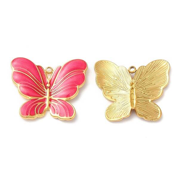 304 Stainless Steel Enamel Pendants