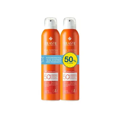 Rilastil Sun System Spray Tocco Secco Spf50 2x200ml