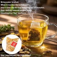 Chicory and 2 Gardenia Herbal Tea Ready to Eat Convenient Beauty & Wellness | Orange Peel & Chrysanthemum – Cool Relief fro...