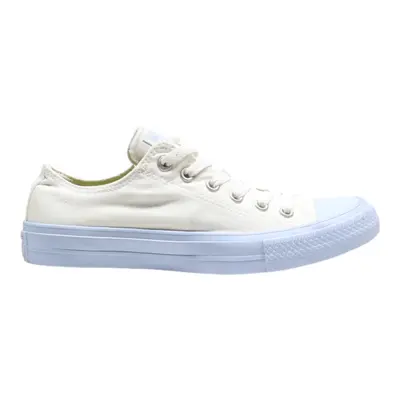 CONVERSE Low Top Trainers White Canvas Womens UK 7