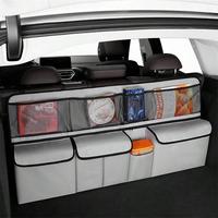 Car Trunk Organizer, Backseat Hanging Organizer with 9 Large Storage Bag, Multi-function Car Storage Organizer, Space Saving,...