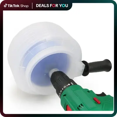 Collapsible Hole Saw Accessories Dust Bowl, Rubber Scalable Dust Cover Collector for Installing Recessed Lights and Ceiling C...