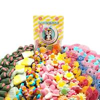 Pixie The Penguins Candy Shop Presents 1 Pound of The Playful Garden Mixie with Happy Flowers Giant Fizzy Skulls Tutti Frutti...