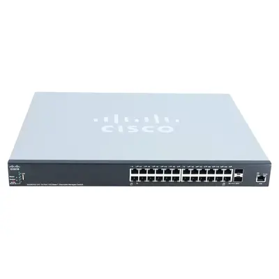 SG350XG-24T-K9-UK Cisco SM 350X 24x SFP+ 10GBT 2x Combo SFP+ Switch