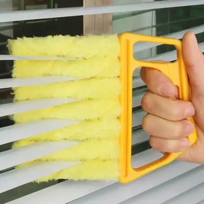 Window Blind Cleaning Brush, Handheld Plastic Window Blind Cleaner, Car Accessories Blind Cleaner Duster, Air Vent Cleaning T...