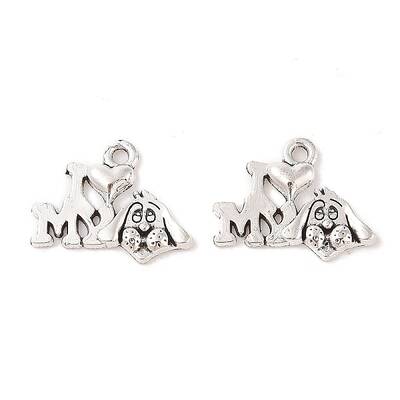 Tibetan Style Alloy Message Charms