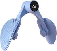 Pelvic Floor & Thigh Trainer 3-in-1 Adjustable Resistance Leg Clamp for Postpartum Recovery, Yoga, Pilates & Fitness Workouts...