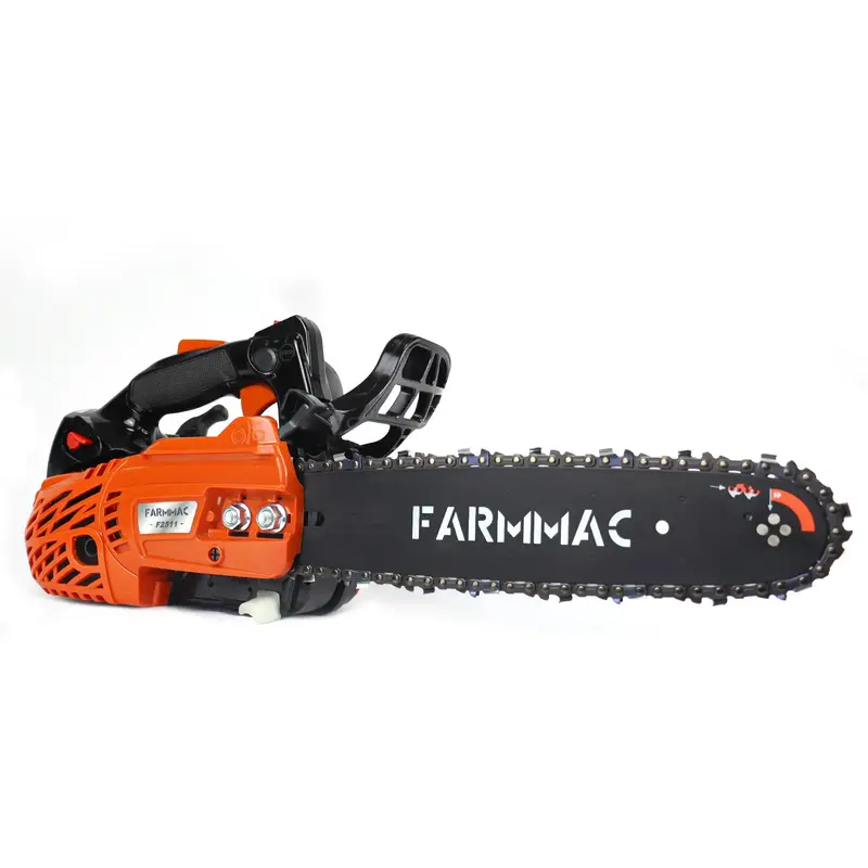 12 Inch Handheld Gas Chainsaw, 2-Stroke 25.0CC Top Handle Chainsaw,Lightweight Compact Portable Chainsaw Gas Chain Saw for Tr...