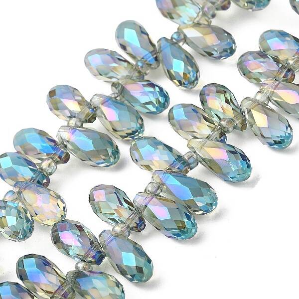 Electroplate Glass Beads Strands