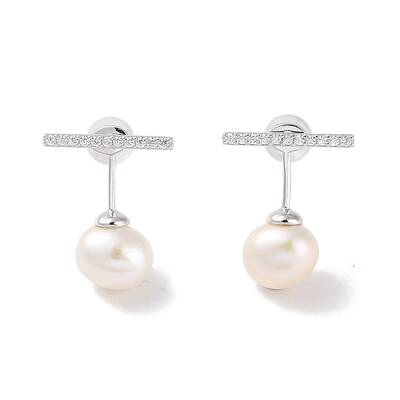 Anti-Tarnish Sterling Silver Stud Earrings