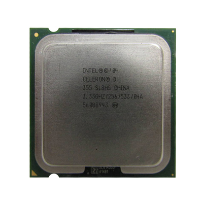 416343-001 HP 3.33GHz 533MHz FSB 256KB L2 Cache Socket LGA775 Intel Celeron D 355 Single-Core Processor