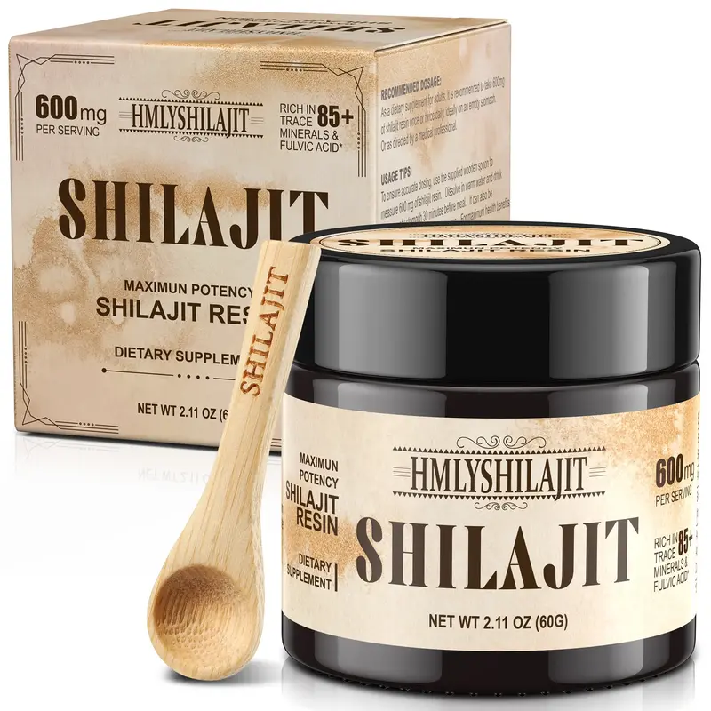 【Black Friday Deal】Shilajit Himalayan Organic Shilajit Resin Pure Shilajit Resin Supplement With 85+ Trace Minerals