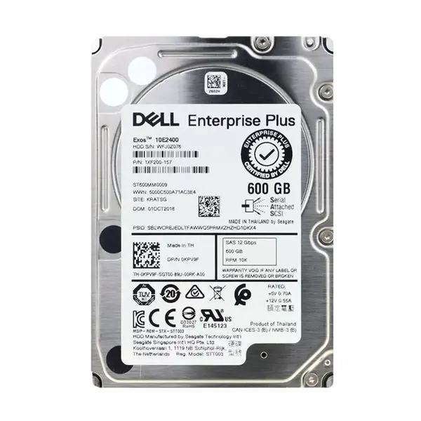 1XF200-157 Seagate 600GB 12Gb/s SAS 10000 2.5-inch 128MB Hard Drive