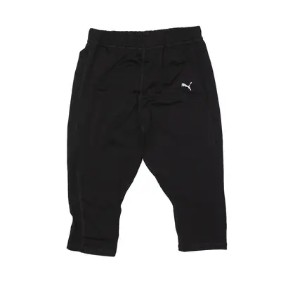PUMA Cycling 3/4 Length Sports Training Track Pants Black Skinny Womens L W26 L20