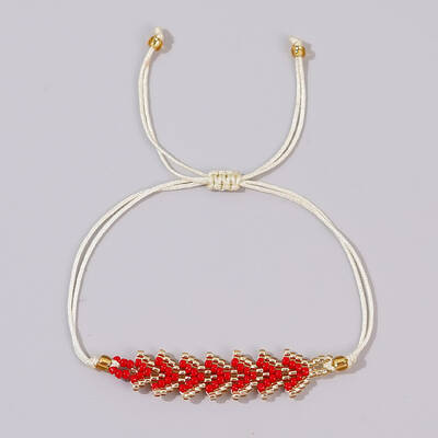 Bohemian Style Handmade Rainbow Arrow Bracelet for Women