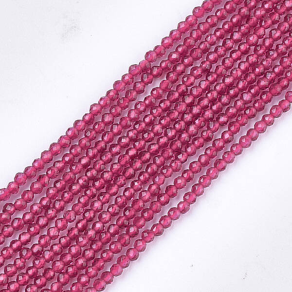 Synthetic Quartz Crystal Beads Strands