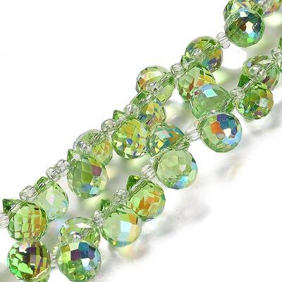 Electroplate Glass Beads Strands