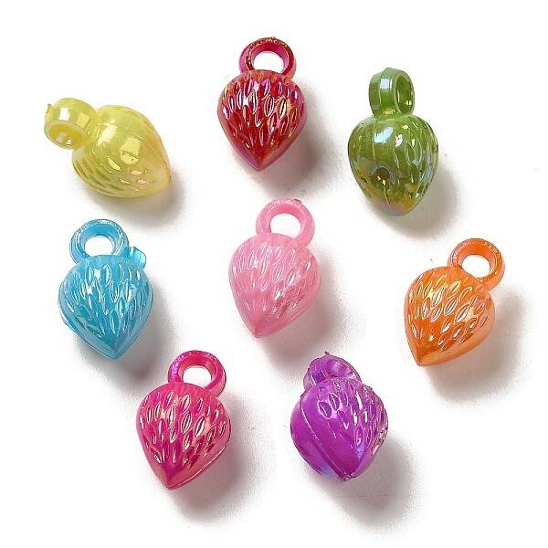Plating Opaque Acrylic Pendants