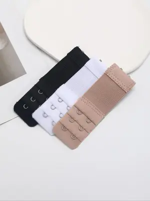 Women's 3pcs Bra Extenders, Comfortable Fit Adjustable Bra Straps, Bra Accessories for Daily Wear, Versatile Underwear Access...