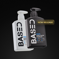BASED Daily Skincare Duo | Purifying Face Wash + Restoring Moisturizer | Built For All Skin Types | 100% Non-Toxic, Healthy I...