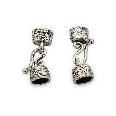 Brass S-Hook Clasps