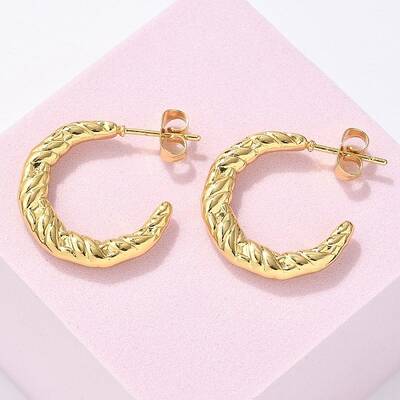 304 Stainless Steel Stud Earrings