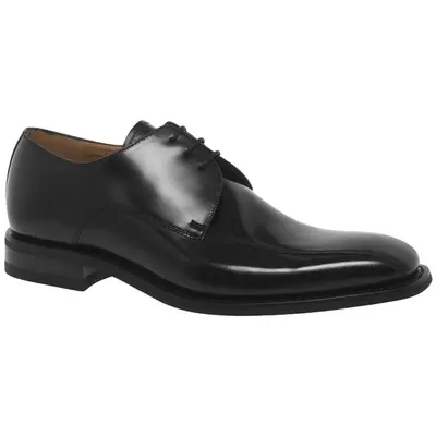 Loake 261 Leather Men's Lace Up Shoes - Black - Size:US 8 Men