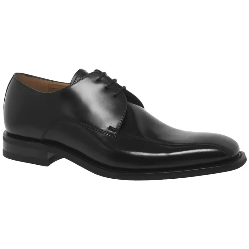 Loake 261 Leather Men's Lace Up Shoes - Black - Size:US 8 Men