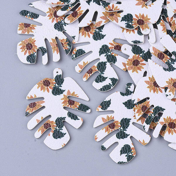 PU Leather Big Pendants
