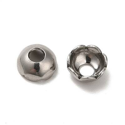 Non-Tarnish 304 Stainless Steel Bead Caps