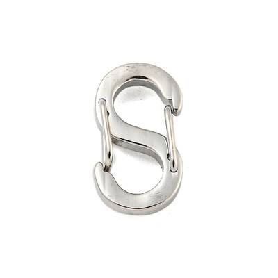 Non-Tarnish 304 Stainless Steel S Shaped Carabiner