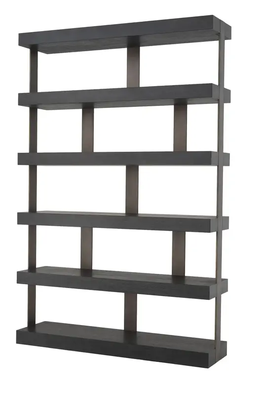 Bronze 5 Shelf Bookcase | Eichholtz Dalmar