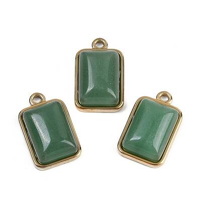 Natural Green Aventurine Pendants