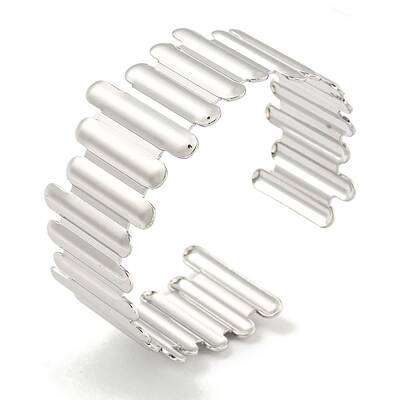 Non-Tarnish Exaggerated 304 Stainless Steel Cuff Bangles for Women