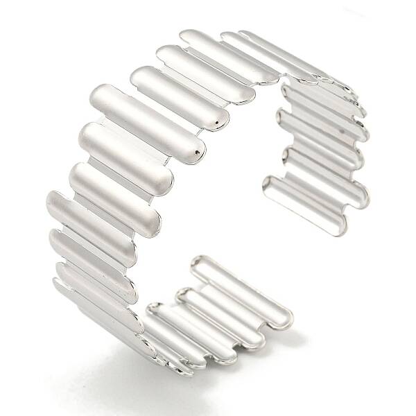 Non-Tarnish Exaggerated 304 Stainless Steel Cuff Bangles for Women
