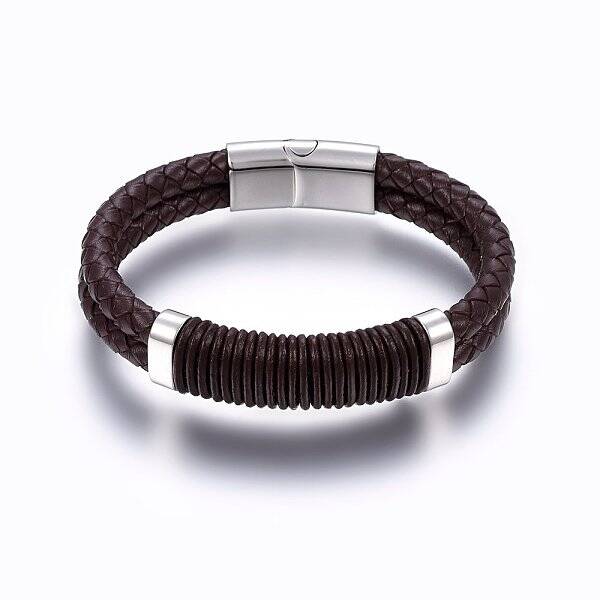 Leather Braided Cord Bracelets