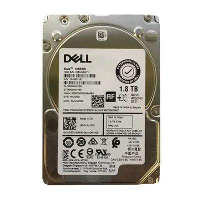 1XJ233-151 Seagate 1.8TB 12Gb/s SAS 10000 2.5-inch 256MB Hard Drive
