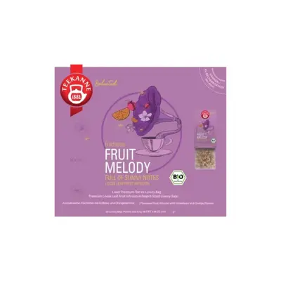 Teekanne Bio Luxury Bag - Fruit Melody, 20 sachets (110 g)