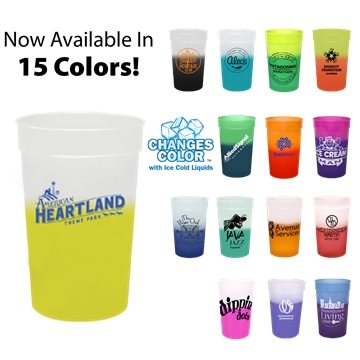 250 Customized Mood 22 oz Stadium Cup - Color Changing & BPA Free