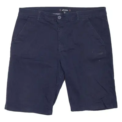 KANGOL Mens Chino Shorts Blue L W36