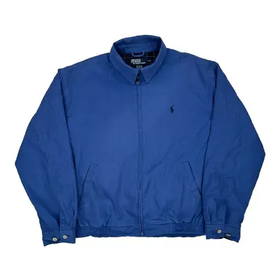 Polo By Ralph Lauren Harrington Jacket - Large Blue Polyester